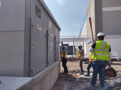 Supervisión de obra eléctrica